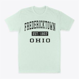 Fredericktown Ohio Classic Established Classic Dad T-Shirt