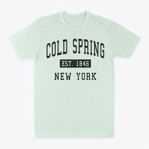 Cold Spring New York Classic Established Classic Dad T-Shirt