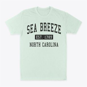 Sea Breeze North Carolina Classic Established Classic Dad T-Shirt