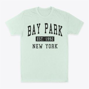 Bay Park New York Classic Established Classic Dad T-Shirt