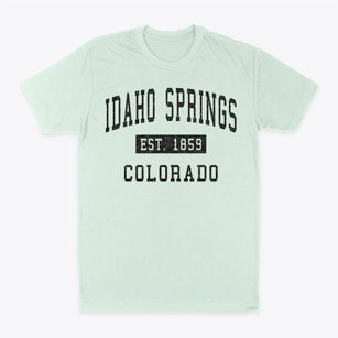 Idaho Springs Colorado Classic Established Classic Dad T-Shirt