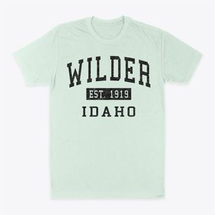 Wilder Idaho Classic Established Classic Dad T-Shirt