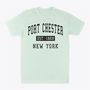 Port Chester New York Classic Established Classic Dad T-Shirt