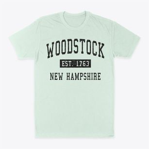 Woodstock New Hampshire Classic Established Classic Dad T-Shirt
