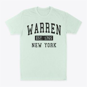 Warren New York Classic Established Classic Dad T-Shirt