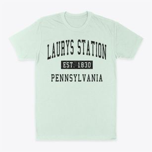 Laurys Station Pennsylvania Classic Established Classic Dad T-Shirt
