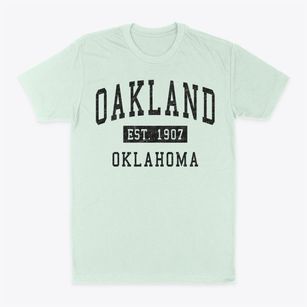 Oakland Oklahoma Classic Established Classic Dad T-Shirt