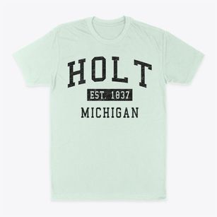 Holt Michigan Classic Established Classic Dad T-Shirt