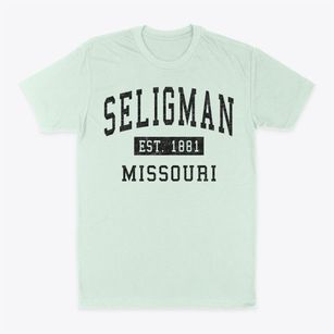 Seligman Missouri Classic Established Classic Dad T-Shirt