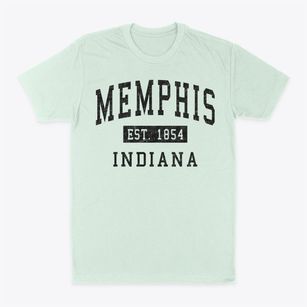 Memphis Indiana Classic Established Classic Dad T-Shirt