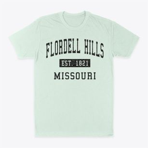 Flordell Hills Missouri Classic Established Classic Dad T-Shirt