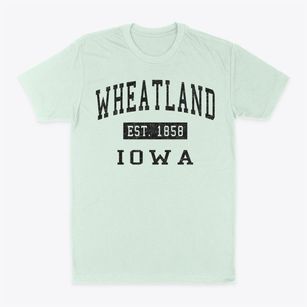 Wheatland Iowa Classic Established Classic Dad T-Shirt