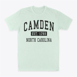 Camden North Carolina Classic Established Classic Dad T-Shirt