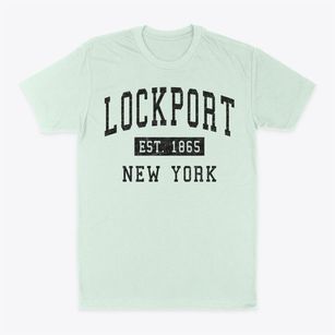 Lockport New York Classic Established Classic Dad T-Shirt