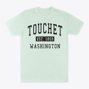 Touchet Washington Classic Established Classic Dad T-Shirt