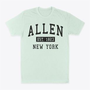 Allen New York Classic Established Classic Dad T-Shirt