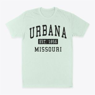 Urbana Missouri Classic Established Classic Dad T-Shirt