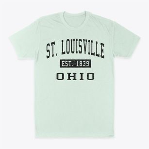 St. Louisville Ohio Classic Established Classic Dad T-Shirt