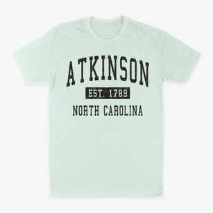 Atkinson North Carolina Classic Established Classic Dad T-Shirt