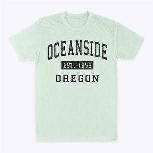 Oceanside Oregon Classic Established Classic Dad T-Shirt