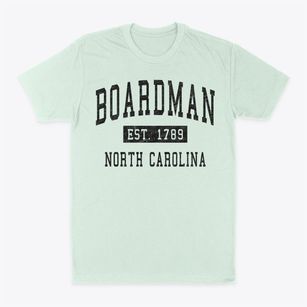 Boardman North Carolina Classic Established Classic Dad T-Shirt