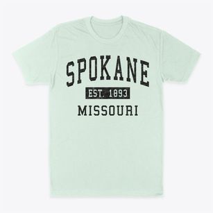 Spokane Missouri Classic Established Classic Dad T-Shirt
