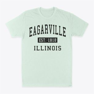 Eagarville Illinois Classic Established Classic Dad T-Shirt