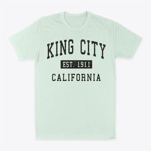 King City California Classic Established Classic Dad T-Shirt
