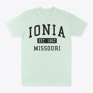 Ionia Missouri Classic Established Classic Dad T-Shirt