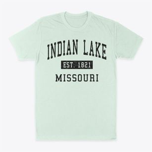 Indian Lake Missouri Classic Established Classic Dad T-Shirt