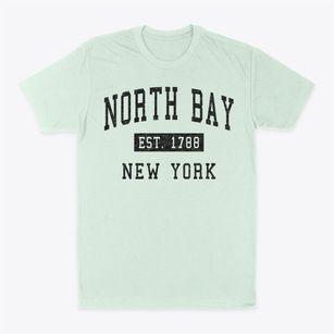North Bay New York Classic Established Classic Dad T-Shirt