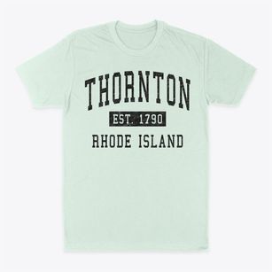 Thornton Rhode Island Classic Established Classic Dad T-Shirt