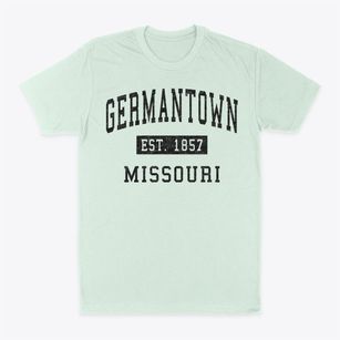 Germantown Missouri Classic Established Classic Dad T-Shirt