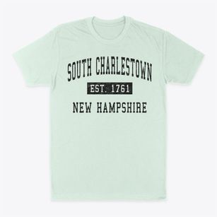 South Charlestown New Hampshire Classic Established Classic Dad T-Shirt