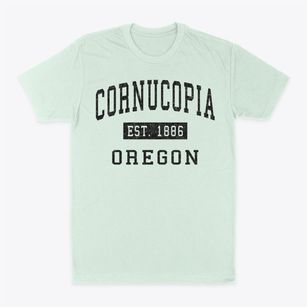 Cornucopia Oregon Classic Established Classic Dad T-Shirt