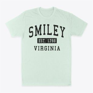 Smiley Virginia Classic Established Classic Dad T-Shirt