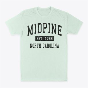Midpine North Carolina Classic Established Classic Dad T-Shirt