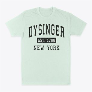 Dysinger New York Classic Established Classic Dad T-Shirt