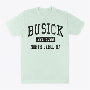 Busick North Carolina Classic Established Classic Dad T-Shirt