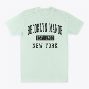 Brooklyn Manor New York Classic Established Classic Dad T-Shirt