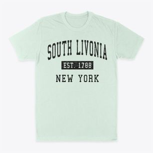 South Livonia New York Classic Established Classic Dad T-Shirt