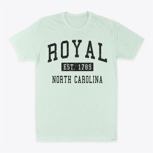Royal North Carolina Classic Established Classic Dad T-Shirt