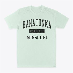 Hahatonka Missouri Classic Established Classic Dad T-Shirt