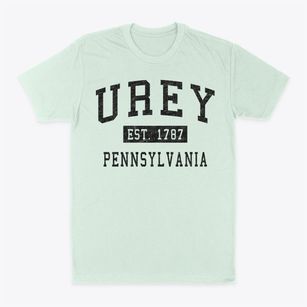 Urey Pennsylvania Classic Established Classic Dad T-Shirt