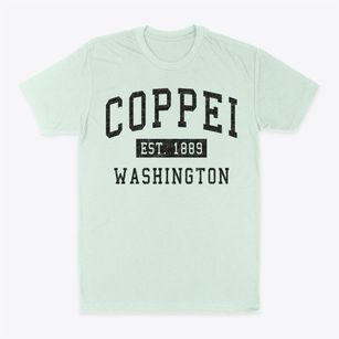Coppei Washington Classic Established Classic Dad T-Shirt