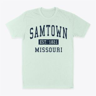 Samtown Missouri Classic Established Classic Dad T-Shirt