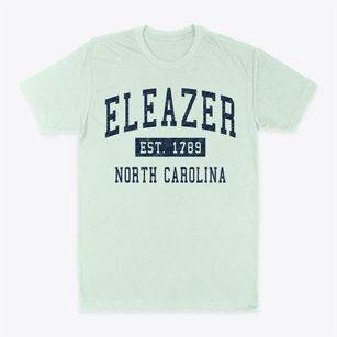 Eleazer North Carolina Classic Established Classic Dad T-Shirt