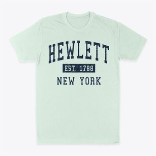 Hewlett New York Classic Established Classic Dad T-Shirt