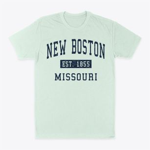 New Boston Missouri Classic Established Classic Dad T-Shirt