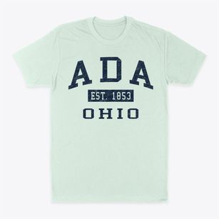 Ada Ohio Classic Established Classic Dad T-Shirt